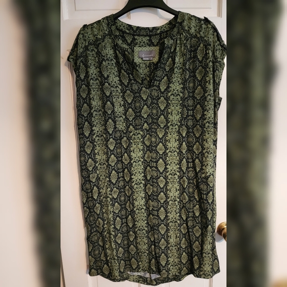 Anthropologie Rachel Tunic Dress SIZE L NWOT - Picture 14 of 15